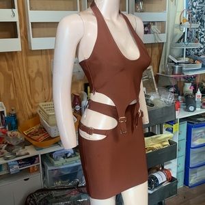 Cute Brown Skirt and Top